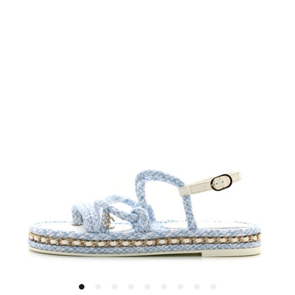 Chanel sandals, only wore once. - Picture 6 of 6